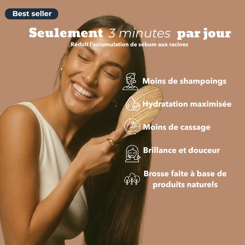 La Brosse Soyeuse - Poils naturels de Sangliers et Bois